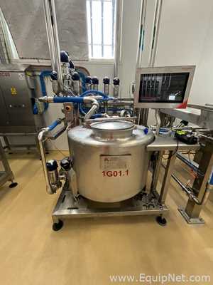A Due Integrated Processing System - Juice and Syrup Mixing with Flash Pasteurisation at 8,000 LPH