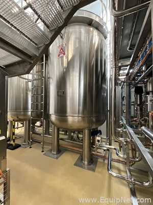A Due Integrated Processing System - Juice and Syrup Mixing with Flash Pasteurisation at 8,000 LPH