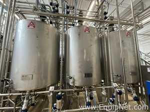 A Due Integrated Processing System - Juice and Syrup Mixing with Flash Pasteurisation at 8,000 LPH