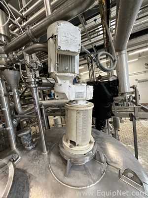 Chaudronnerie Tuyauterie Circa 3000 Litre Stainless Steel Mixing Tank