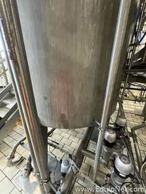 Chaudronnerie Tuyauterie Circa 3000 Litre Stainless Steel Mixing Tank