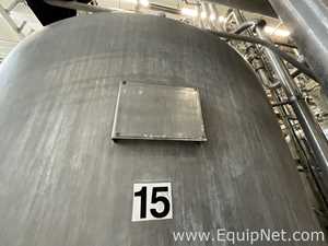 Chaudronnerie Tuyauterie Circa 3000 Litre Stainless Steel Mixing Tank