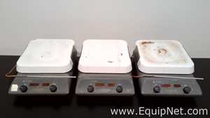 Lot of 3 Corning PC-620D Hot Plate Stirrers