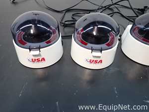 Lot of 4 USA Micro Centrifuges