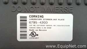 Lot of 4 Corning 6795-420D Hot Plate Stirrers