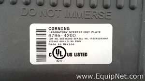 Lot of 4 Corning 6795-420D Hot Plate Stirrers