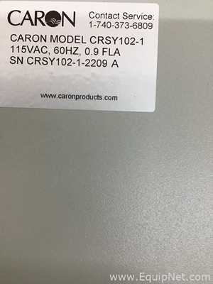 Caron 7401-33-1 CO2 Incubator With CRSY102-1 Condensate Recirculating, STER301 Ultrasonic Nebulizer