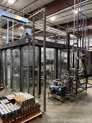KHS INNOFILL MICRO DPG30-15-300 Glass Bottling Filling Line for 12 to 22 Oz Bottles