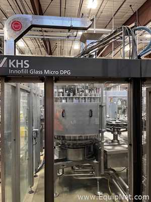 KHS INNOFILL MICRO DPG30-15-300 Glass Bottling Filling Line for 12 to 22 Oz Bottles