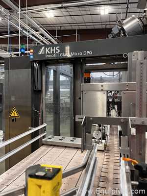 KHS INNOFILL MICRO DPG30-15-300 Glass Bottling Filling Line for 12 to 22 Oz Bottles