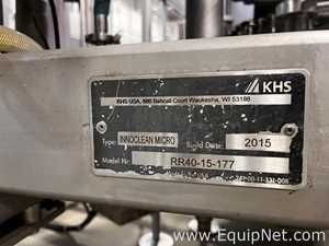 KHS INNOFILL MICRO DPG30-15-300 Glass Bottling Filling Line for 12 to 22 Oz Bottles