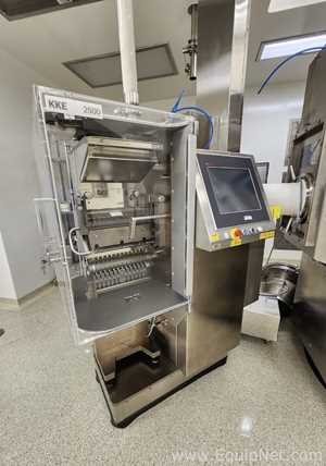 One Lot of Two Bosch GKF-2500 Capsule Fillers and Two Bosch GKF-2500 Capsule Checkweighers