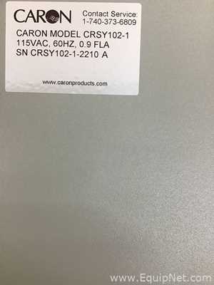 Caron 7401-33-1 CO2 Incubator With CRSY102-1 Condensate Recirculating