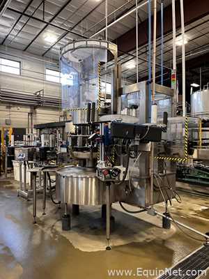 KHS INNOFILL MICRO DPG30-15-300 Glass Bottling Filling Line for 12 to 22 Oz Bottles