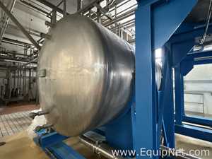 Villanova 15000 Litre Stainless Steel Horizontal Syrup Storage Tank - S