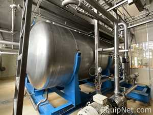 Villanova 15000 Litre Stainless Steel Horizontal Syrup Storage Tank - S