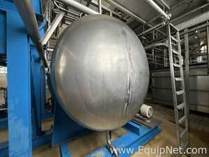 Villanova 15000 Litre Stainless Steel Horizontal Syrup Storage Tank - S