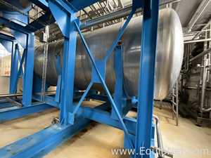 Villanova 15000 Litre Stainless Steel Horizontal Syrup Storage Tank - S