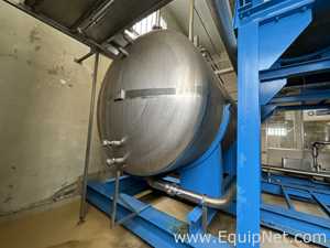 Villanova 15000 Litre Stainless Steel Horizontal Syrup Storage Tank - S