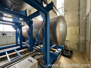 Villanova 15000 Litre Stainless Steel Horizontal Syrup Storage Tank - S