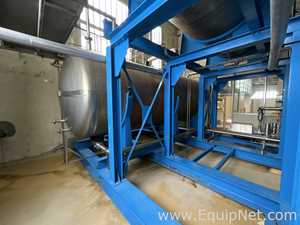 Villanova 15000 Litre Stainless Steel Horizontal Syrup Storage Tank - S