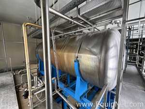 Villanova 15000 Litre Stainless Steel Horizontal Syrup Storage Tank - S