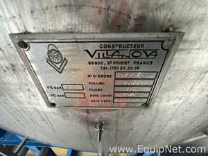 Villanova 15000 Litre Stainless Steel Horizontal Syrup Storage Tank - S