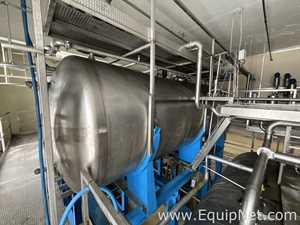 Villanova 15000 Litre Stainless Steel Horizontal Syrup Storage Tank - S