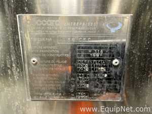 Tanque Acero inoxidable Boccard .  7500 Litros