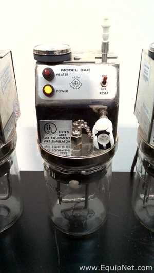 lote de  4 Analisador Guth Laboratories 34C