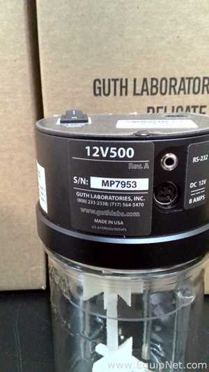 Lote de 11 Equipo de calibración Guth Laboratories 12V500