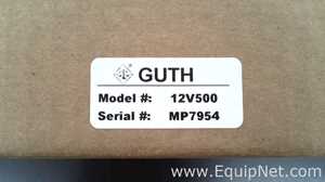 Lote de 11 Equipo de calibración Guth Laboratories 12V500