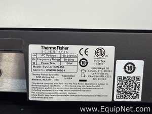 Espectrofotómetro Thermo Fisher Scientific Evolution 350