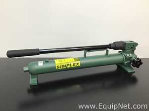 Simplex P42 Hydraulic Pump With R102 Hydraulic Cylinder