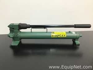 Simplex P42 Hydraulic Pump With R102 Hydraulic Cylinder
