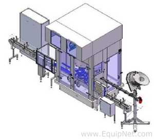 Unused Serac R36B12/1620 Ultra Clean Rotary Bottle Rinsing Filling Capping Machine for Liquids
