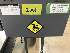 Hakusan XT-6M Chip Conveyor Coolant Unit