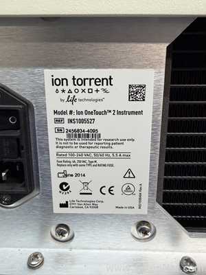 Life Technologies 7749 Ion GeneStudio S5 Sequencer With Ion OneTouch 2 and Ion OneTouch ES