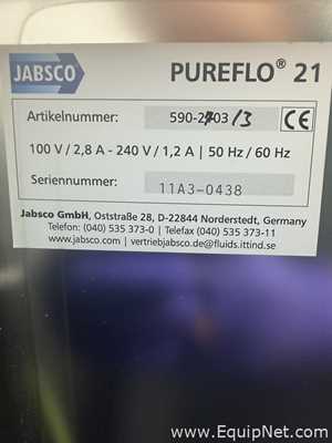 Bomba de Diafragma Sartorius Stedim Sarto Jet