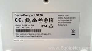 Mettler Toledo Seven Compact S230 Conductivity Meter