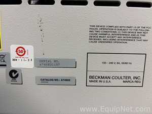 Analisador Beckman Coulter PA 800 plus
