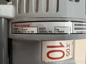 Bomba de Vacío Edwards XDS10