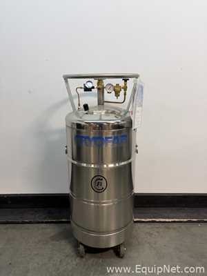 CryoFab CLPB-110 110-Liter Stainless Steel Self-Pressurizing Cryogenic Dewar
