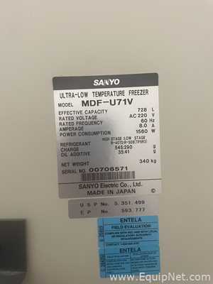 Congelador Sanyo MDF-U71V