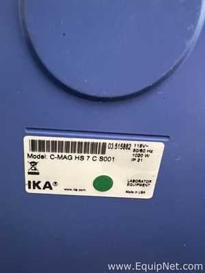 Agitador e Placa de Aquecimento IKA C-MAG HS 7 Control