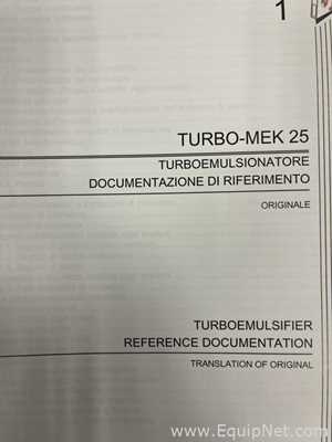 Homogeneizador Dumek Turbo-Mek 25