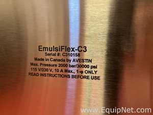 Homogeneizador Avestin, Inc. EmulsiFlex-C3