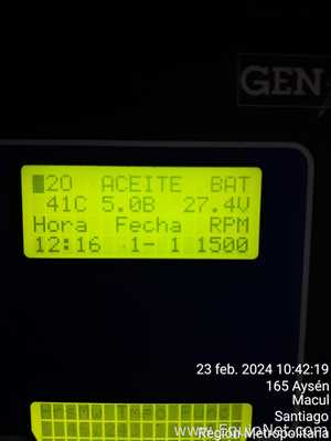 Generador Diesel FG Wilson Co Perkins 4008TAG2A