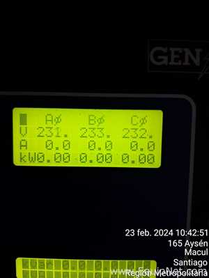 Generador Diesel FG Wilson Co Perkins 4008TAG2A