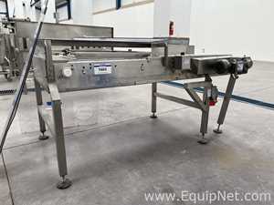 Approximately Six Foot Long Stainless Steel Accumulator